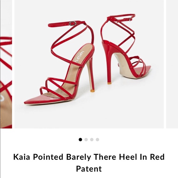 ego Shoes - EGO KAIA IN RED PATENT LEATHER